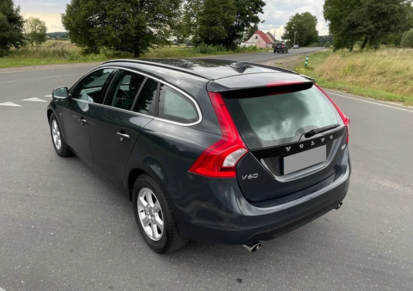 Volvo V60 cena 47900 przebieg: 140000, rok produkcji 2013 z Nidzica małe 497